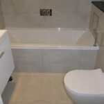small bathroom with modern finish