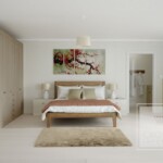 brown stone bedroom