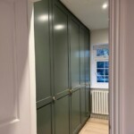 green wardrobe