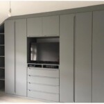 built in wardrobe with built in tv