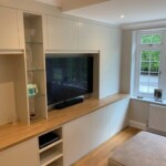 dinning room area with tv unit